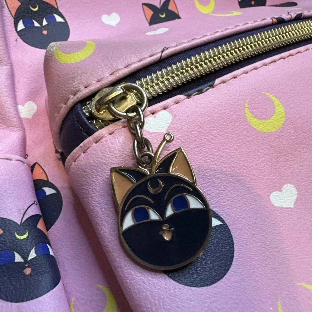 Loungefly Sailor Moon Limited Production Officially Licensed Backpack Luna P Cat